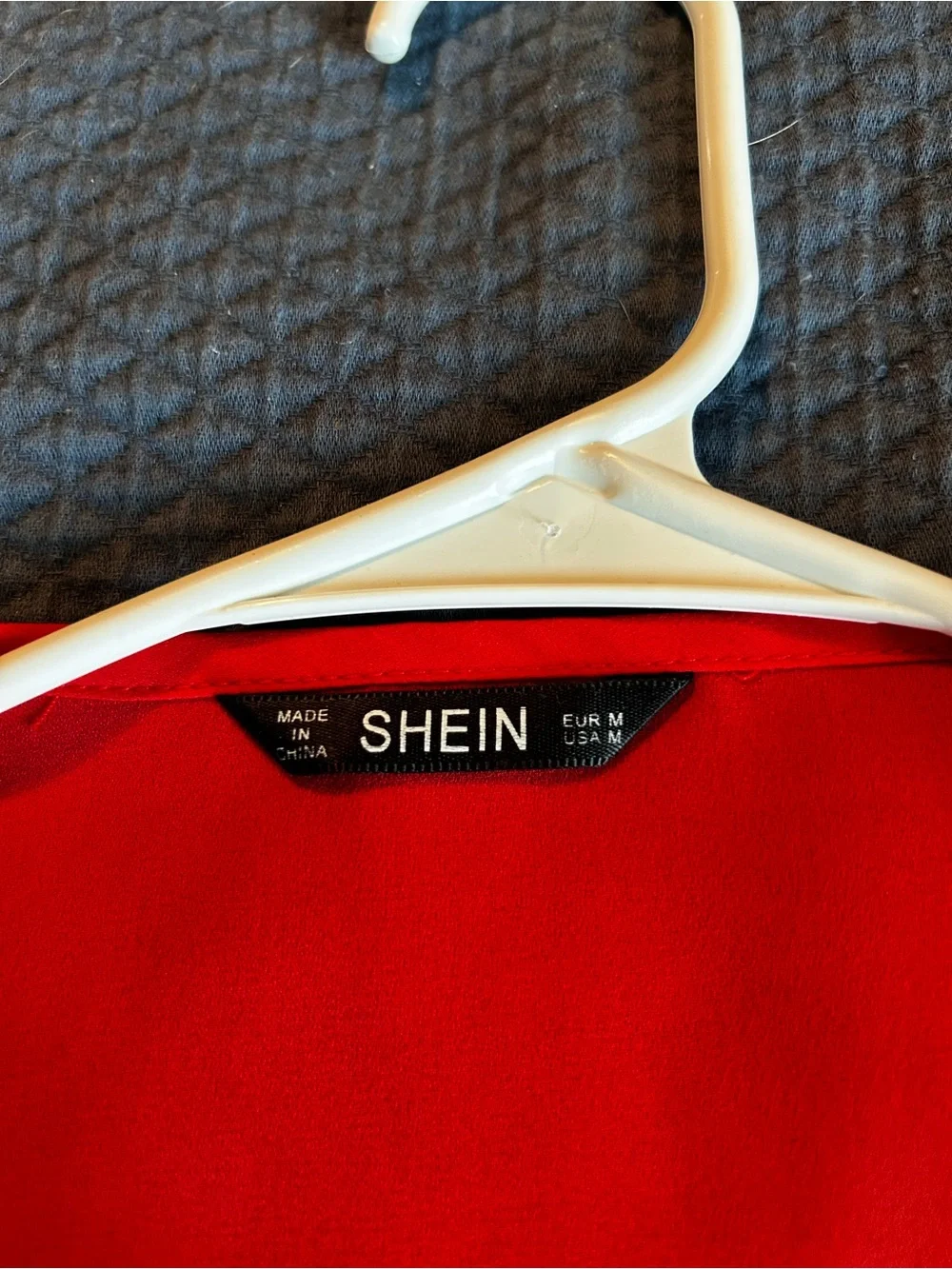 SHEIN | Bright Red Crewneck Top - Picture 3 of 3